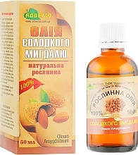 Natural Sweet Almond Oil - Adverso — photo N4