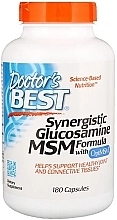 Synergistic Glucosamine MSM Formula with OptiMSM, capsules - Doctor's Best — photo N1