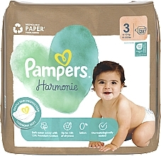 Harmonie Diapers, size 3, 6-10 kg, 28 pcs. - Pampers — photo N2