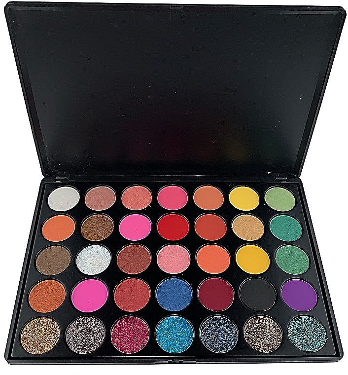 Professional Eyeshadow Palette, 35 shades - King Rose Professional Make Up — photo N1