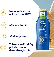 Sun Protection Moisturizing Lotion "Protection and Hydration" SPF 30 - NIVEA Sun Care — photo N4