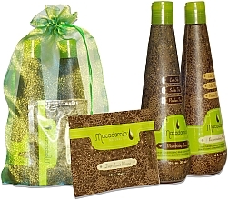 Fragrances, Perfumes, Cosmetics Set - Macadamia Natural Oil (shmp/300ml + cond/300ml + mask/30ml)