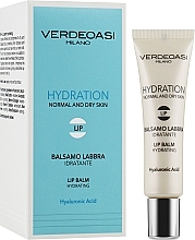 Moisturizing Hyaluronic Acid & Shea Butter Lip Balm - Verdeoasi Hydration Lip Balm — photo N2