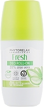 Roll-On Body Deodorant - Phytorelax Laboratories Fresh Deo Roll-On 20% Aloe Vera — photo N3