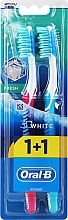 Medium Toothbrush Set - Oral-B 3D White Fresh 40 Medium 1 + 1 — photo N1