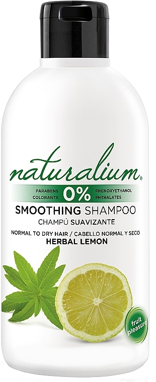 Smoothing Shampoo - Naturalium Herbal Lemon Smoothing Shampoo — photo N1