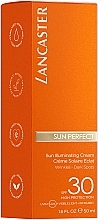Face Sun Cream - Lancaster Sun Perfect Sun Illuminating Cream SPF 30 — photo N25