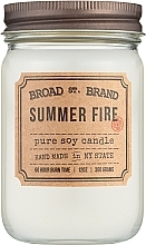 Fragrances, Perfumes, Cosmetics Kobo Broad St. Brand Summer Fire - Scented Candle