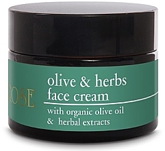 Olive Oil Face Cream - Yellow Rose Olive & Herbs Face Cream — photo N2