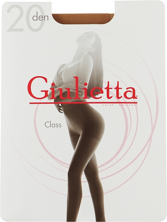 Tights "Class" 20 Den, daino - Giulietta — photo N1