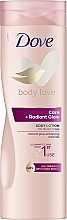 Body Lotion - Dove Body Love Care + Radiant Glow Body Lotion — photo N8