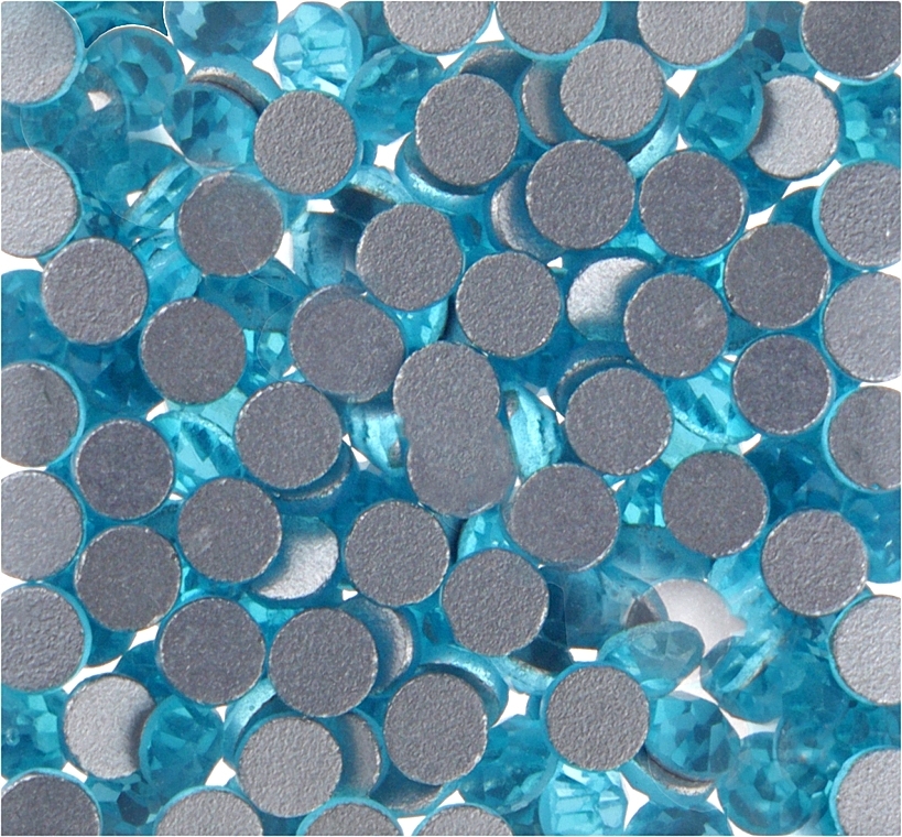 Decorative Nail Crystals "Aque Bohemica", size SS 08, 100pcs - Kodi Professional — photo N1