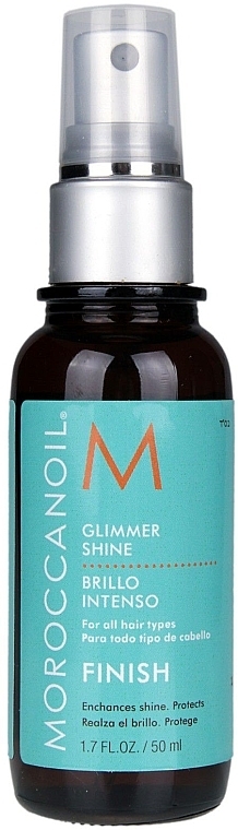 Moisturizing Shine Spray - Moroccanoil Glimmer Shine — photo N5