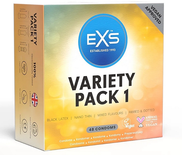 Condoms - EXS Mixed Variety Pack 1 Condoms — photo N1