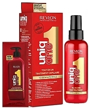 Fragrances, Perfumes, Cosmetics Set - Revlon Professional Uniq One (h/mask/150 ml + shm/20 ml)