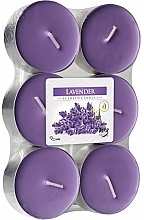 Lavender Candle Set - Bispol Lavender Maxi Scented Candles — photo N1