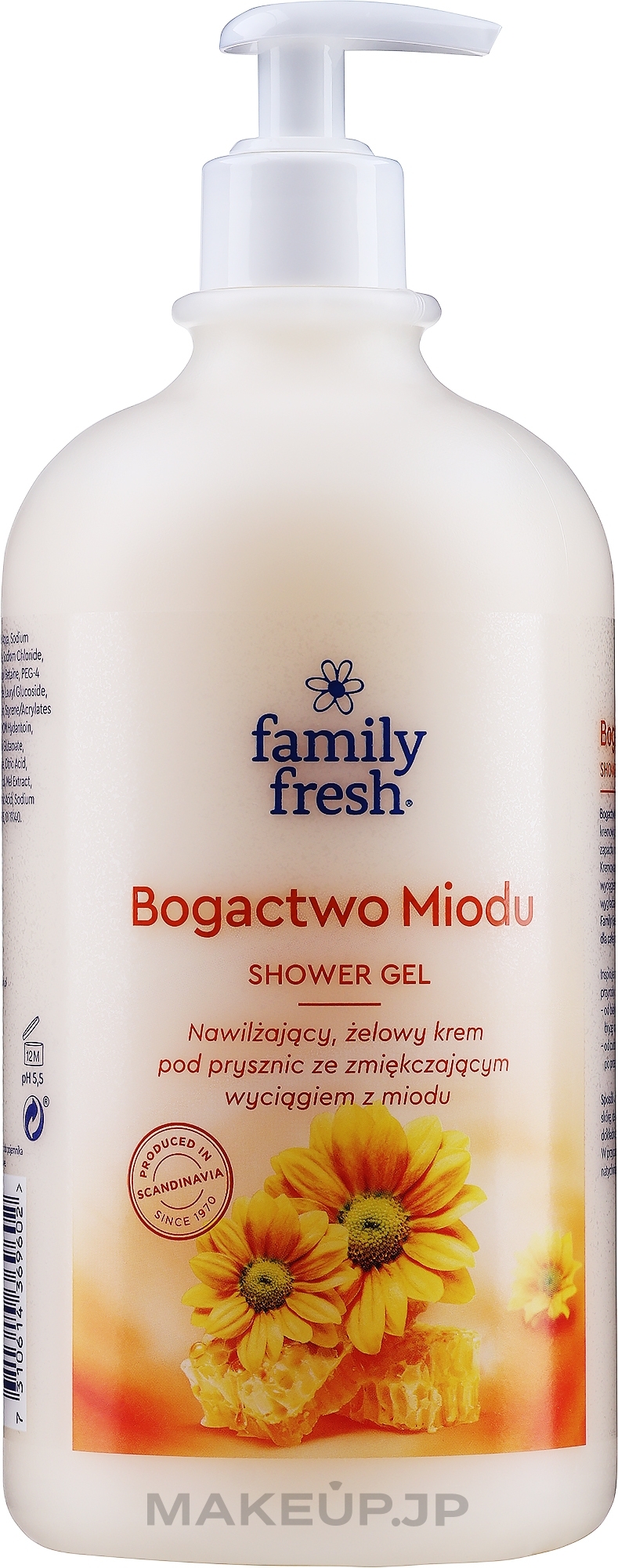 Moisturising Shower Cream Gel "Honey Richness" - Soraya Family Fresh Moisturizing Cream Shower Gel — photo 1000 ml