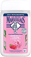 Fragrances, Perfumes, Cosmetics Shower Gel "Raspberry & Peony" - Le Petit Marseillais