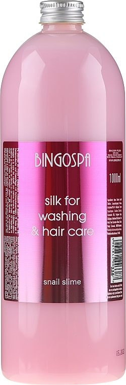 Shampoo - BingoSpa Silk For Hair Washing With Snail Slime — photo N3