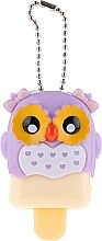 Lip Balm "Owl", purple - Martinelia Color Lip Balm Wild Sweetness Blueberry — photo N1