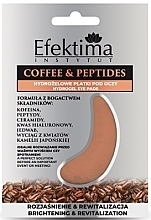 Hydrogel Eye Patches - Efektima Instytut Coffee & Peptides Hydrogel Eye Mask — photo N1