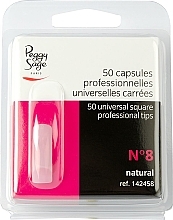 Fragrances, Perfumes, Cosmetics Versatile Square Tips #8, 50pcs - Peggy Sage Tips