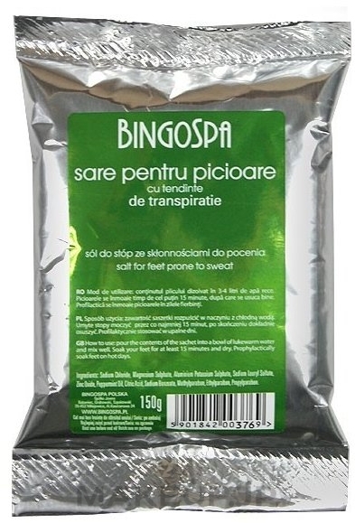 Foot Salt Prone to Sweating - BingoSpa Salt For Feet — photo 12.5 kg