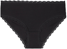 Women's Bikini Panties, 1 piece, black - Moraj — photo N1