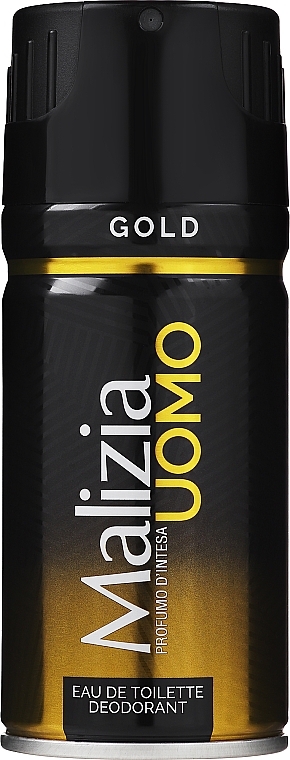 Perfumed Deodorant - Malizia Uomo Gold Deodorant — photo N7