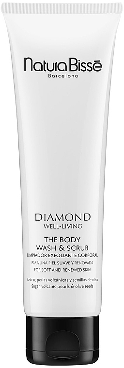 Body Wash Gel Scrub - Natura Bisse Diamond Well Living The Body Wash & Scrub — photo N1