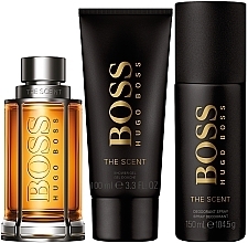 BOSS The Scent - Set (edt/100ml + sh/gel/100ml + deo/spray/150ml) — photo N2