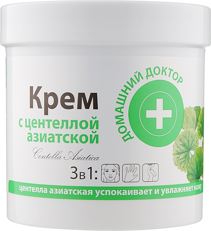 Centella Asiatica Face & Body Cream - Domashniy Doktor — photo N1