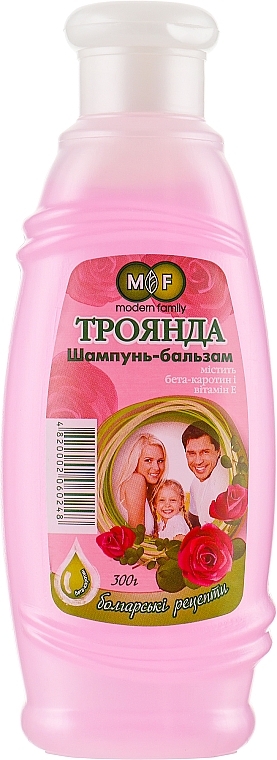 Rose Shampoo-Balm - Pirana Modern Family — photo N1