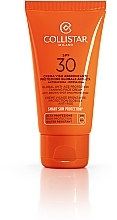 Fragrances, Perfumes, Cosmetics Anti-Age Spots Cream - Collistar Global Anti-Age Protection Tanning Face Cream SPF 30