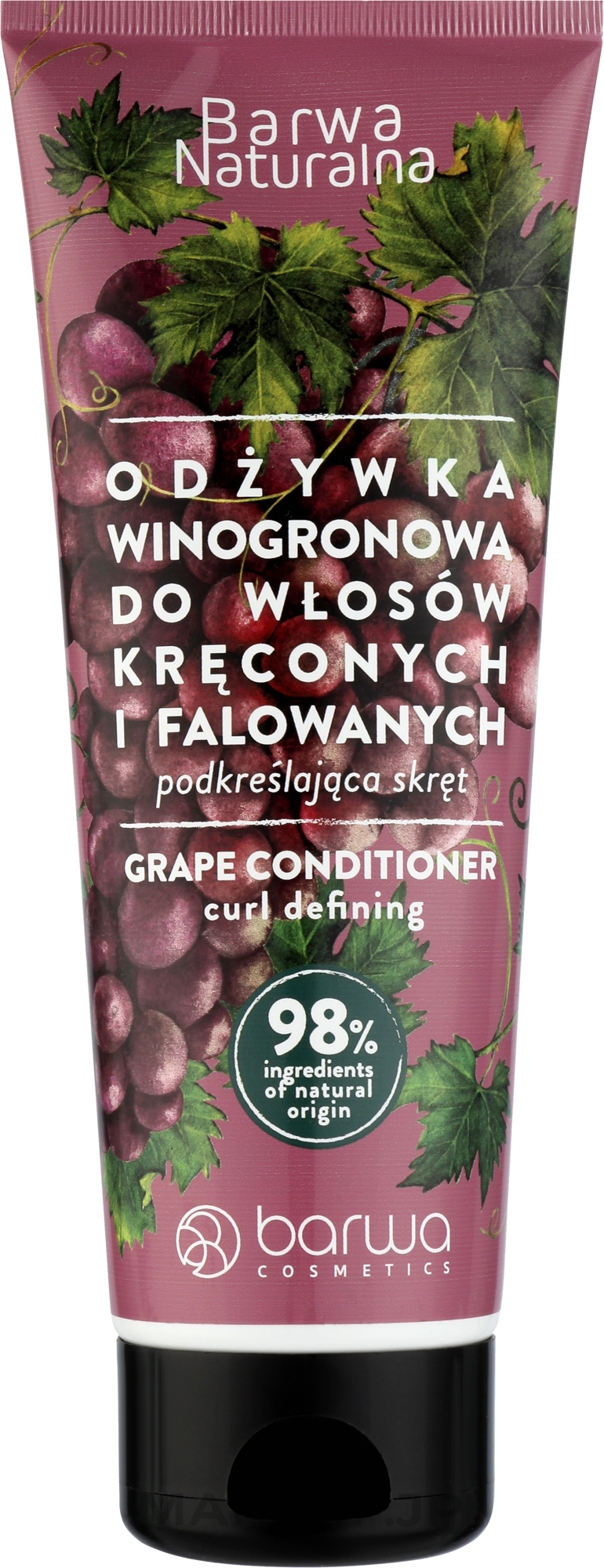 Grapes Conditioner for Curly & Wavy Hair - Barwa Natural Grape Conditioner — photo 200 ml