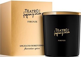 Fragrances, Perfumes, Cosmetics Scented Candle - Teatro Fragranze Uniche Fiorentino Candle