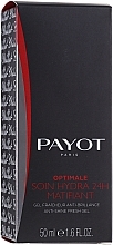 Fragrances, Perfumes, Cosmetics Refreshing Mattifying Gel - Payot Optimale Homme Soin Hydra 24H Matifiant 