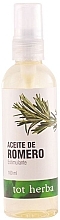 Fragrances, Perfumes, Cosmetics Body Oil "Rosemary" - Tot Herba Body Oil Rosemary
