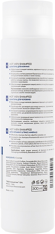 Men's Shampoo - Tico Professional Expertico Hot Men Shampoo — photo N9