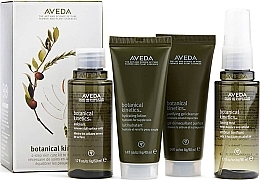 Fragrances, Perfumes, Cosmetics Set - Aveda Botanical Kinetics Water Earth Skincare Kit (exfoliant/50ml + lot/40ml + toning/50ml + gel/40ml)