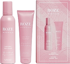 Fragrances, Perfumes, Cosmetics Set - Roze Avenue Curl & Structure Duo Box (mousse/250ml + h/cr/150ml)