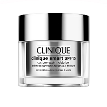 Fragrances, Perfumes, Cosmetics Day Cream for Combination Skin Prone to Dryness - Clinique Smart Custom-Repair Moisturizer SPF15