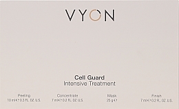 Fragrances, Perfumes, Cosmetics Set - Vyon Gell Guard Intensive Treatment (peel/10ml + conc/7ml + mask/25g + finish/7ml)