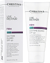 Fragrances, Perfumes, Cosmetics Day Face Cream SPF50 - Christina Line Repair Firm Daytime Guard SPF 50