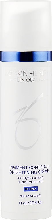 Pigmentation Control Face & Body Cream - Zein Obagi Zo Skin Health Pigment Control + Brightening Creme — photo N2