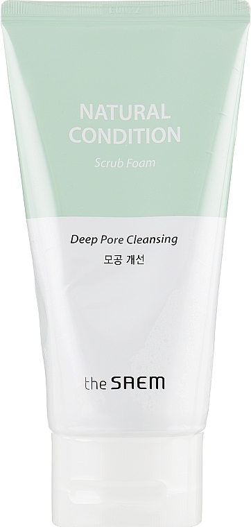 Cleansing Foam-Scrub - The Saem Natural Condition Cleansing Scrub Deep Pore Cleansing — photo N1