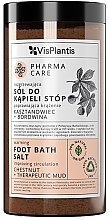 Horse Chestnut + Mud Foot Salt - Vis Plantis Pharma Care Foot Bath Salt — photo N1