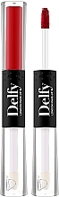 Liquid Lip Gloss - Delfy Mix And Match Duo Colour — photo N1