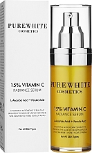 Vitamin C Serum - Pure White Cosmetics 15% Vitamin C Radiance Serum — photo N2