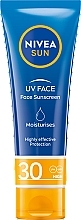 Fragrances, Perfumes, Cosmetics Lightweight High-Protection Face Sunscreen SPF30 - NIVEA Sun UV Face Sunscreen SPF30